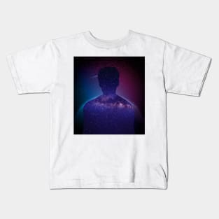 people portrait space Kids T-Shirt